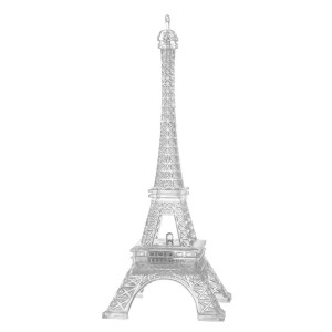 Abajur Luminária Torre Eiffel Led De Mesa Sem Fio Quarto 20 cm