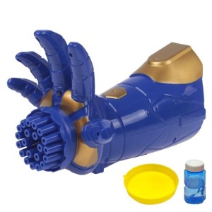 Brinquedo Lança Bolhas Luva Infantil Diversão Ar Livre