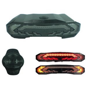 Lanterna Sinalizador Traseira Para Bike Controle Remoto