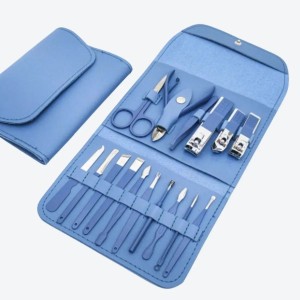 Kit Manicure Pedicure E Cortador De Unhas 16 Pecas OI-5045